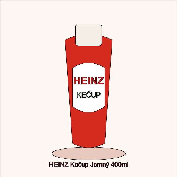 HEINZ Kečup Jemný TD 400ml