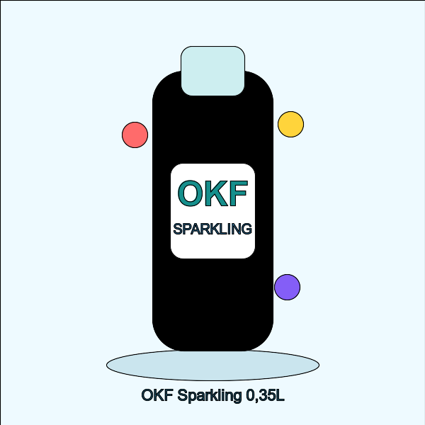 OKF Sparkling 0,35L Apple Mango